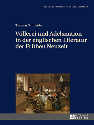 cover image of Völlerei und Adelsnation in der englischen Literatur der Frühen Neuzeit